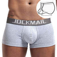 JOCKMAIL | Breathable Loose Boxer Shorts with Enhanced Lifting and Permanent Loop