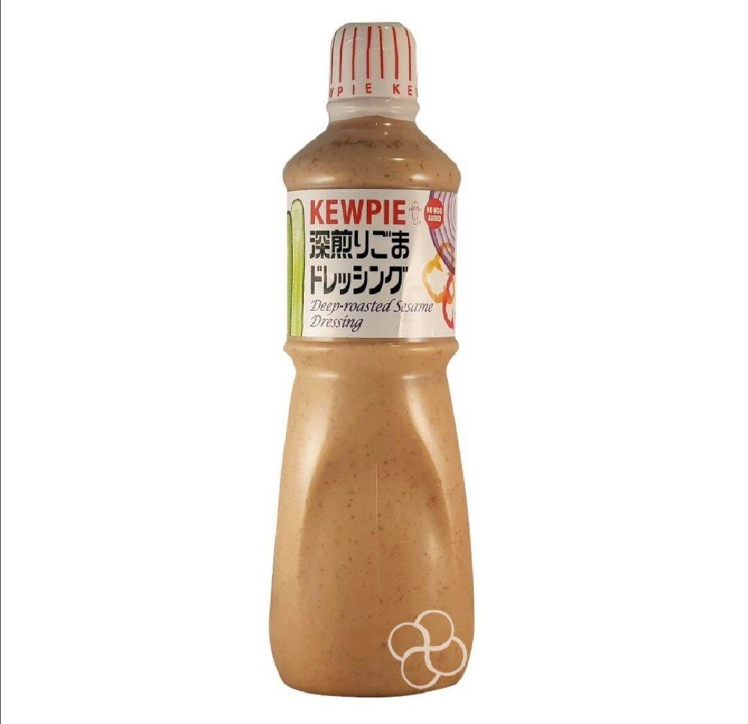 Kewpie DeepRoasted Sesame Dressing Japan 1Liter Rich Flavor Salad