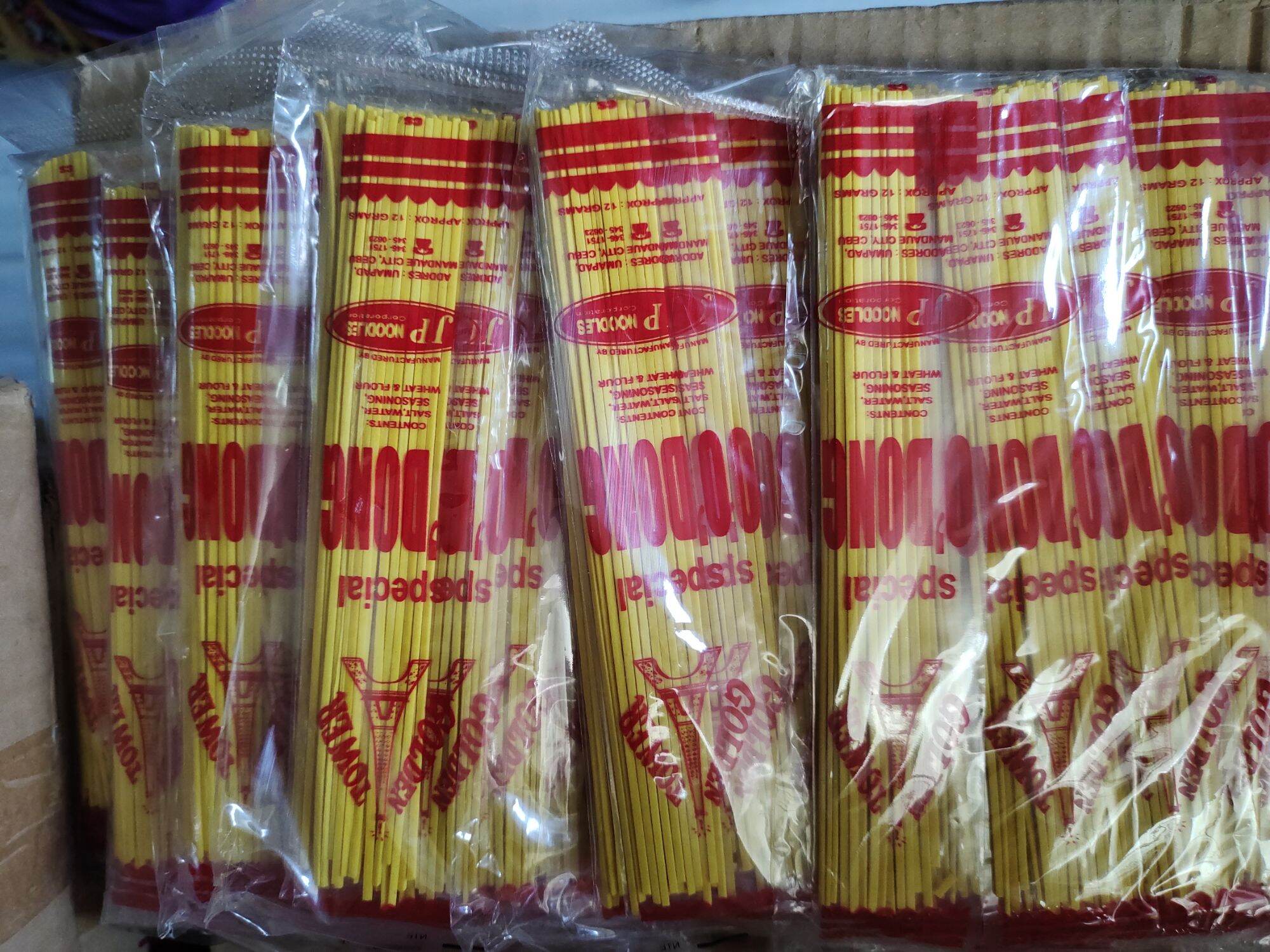 Odong Special Noodles CEBU's BEST 1 pack x 12 sachet x12g Lazada PH
