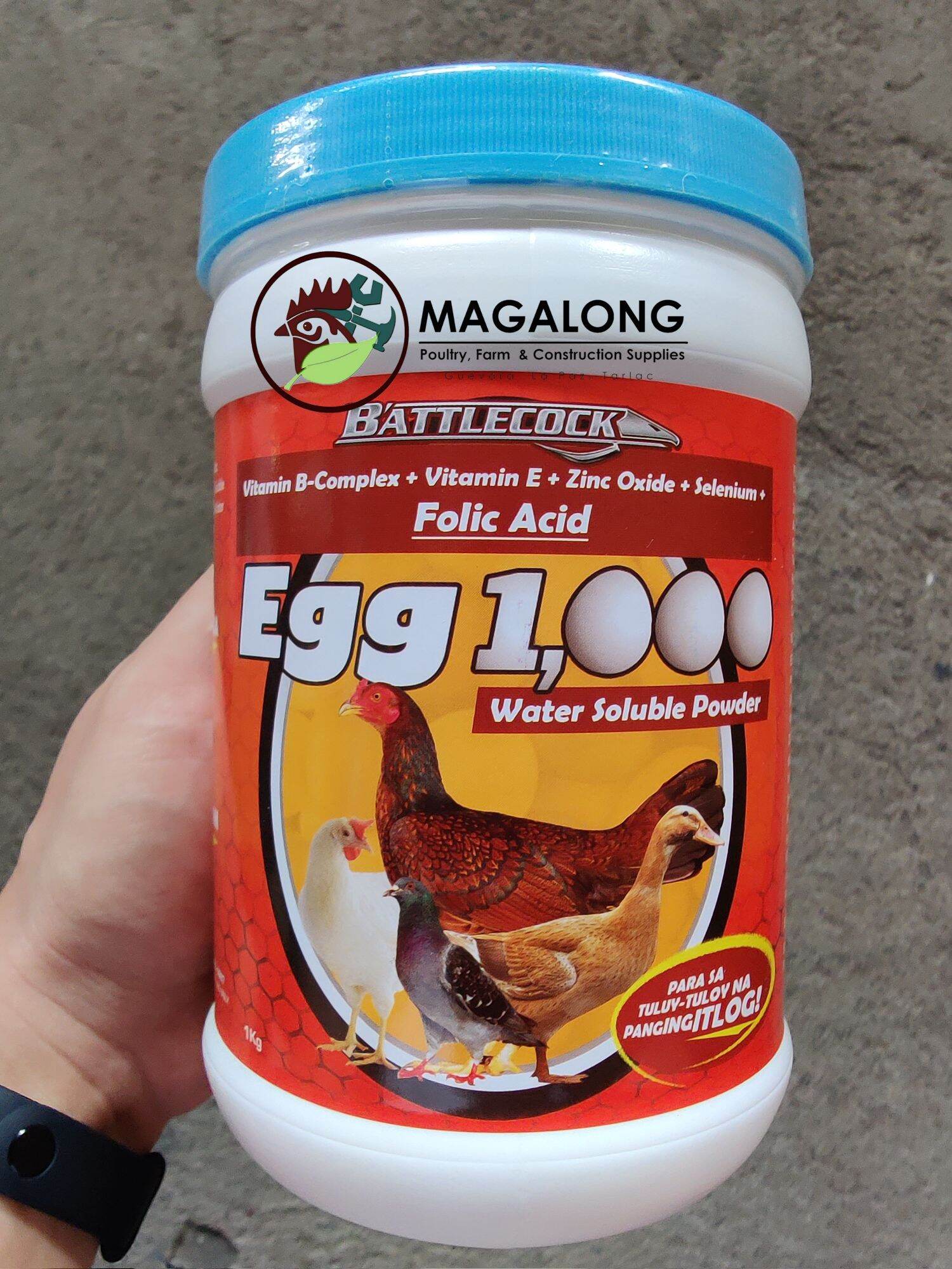 EGG 1000 POWDER 1 KG 1 KILO BATTLECOCK Lazada PH