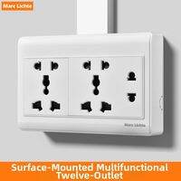 Multipurpose Surface Mount Socket British Standard With Switch