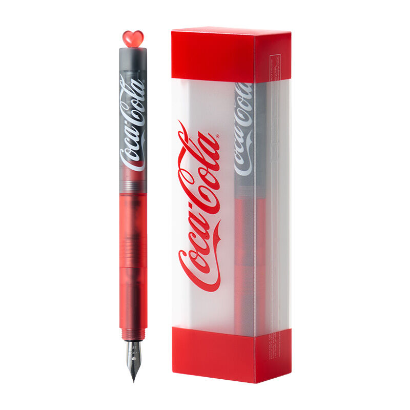 Kaco | Coca Cola Collaboration Fountain Pen EF Nib Writing Colorful Vintage