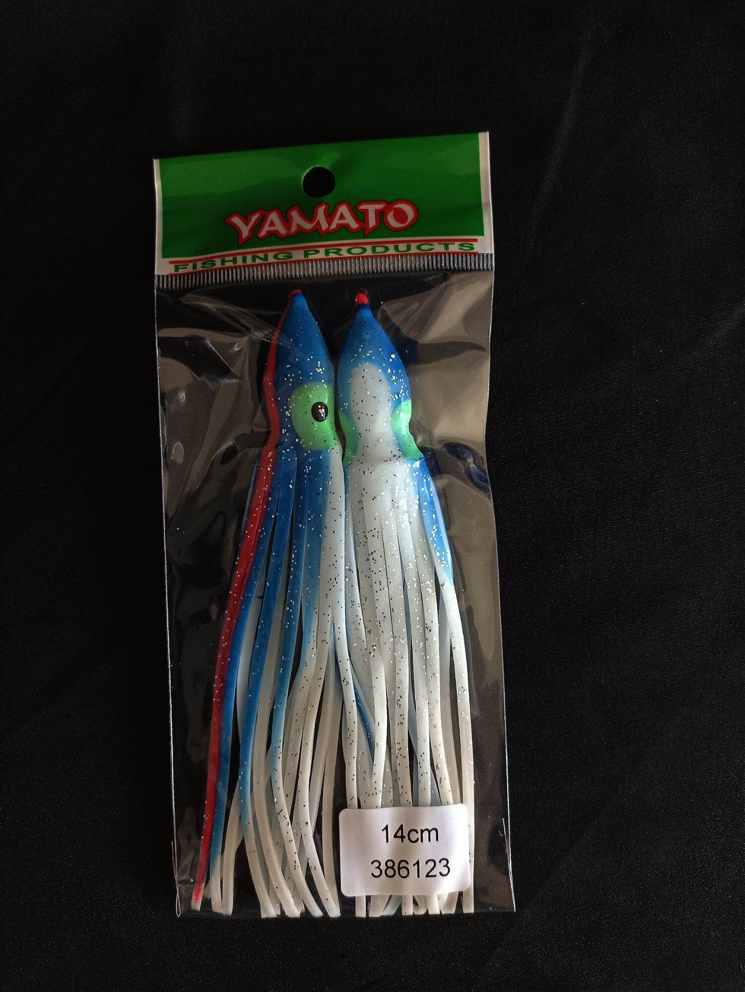 2PCS/PACK YAMATO OCTOPUS SKIRT LURE 14cm