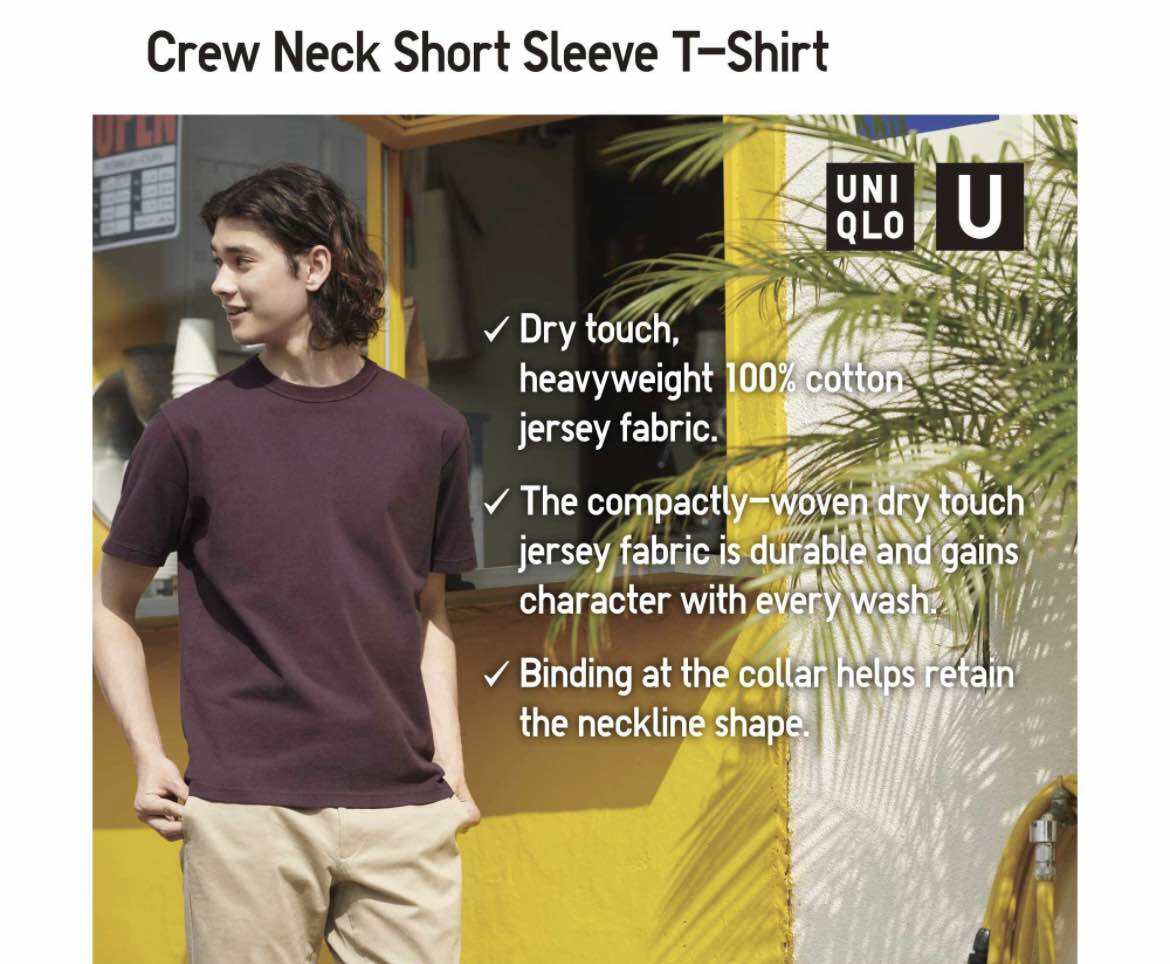 U crew clearance neck