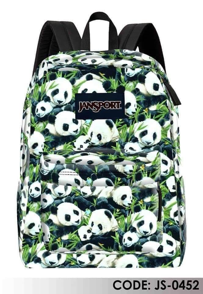 jansport panda bear backpack