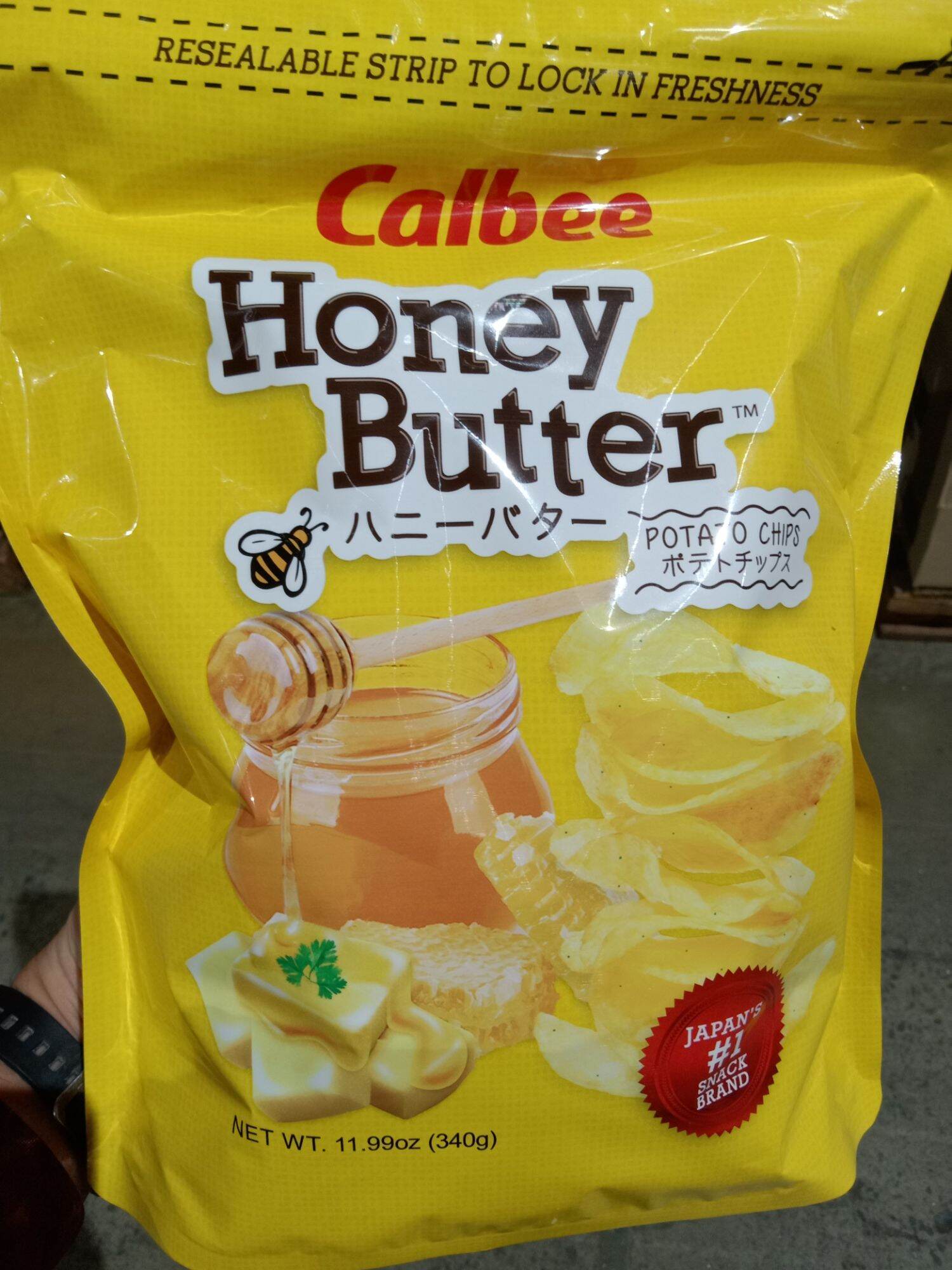 Calbee Honey Butter Potato Chips 340G 96931