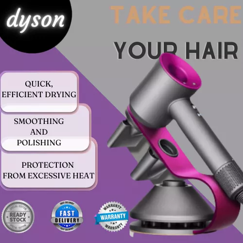 Dyson Supersonic Fuchsia Nickel Hair Dryer