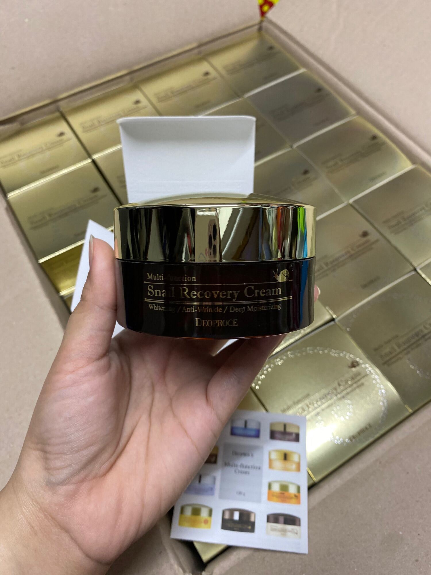 Deoproce Snail Recovery Cream Original Import from Korea. 