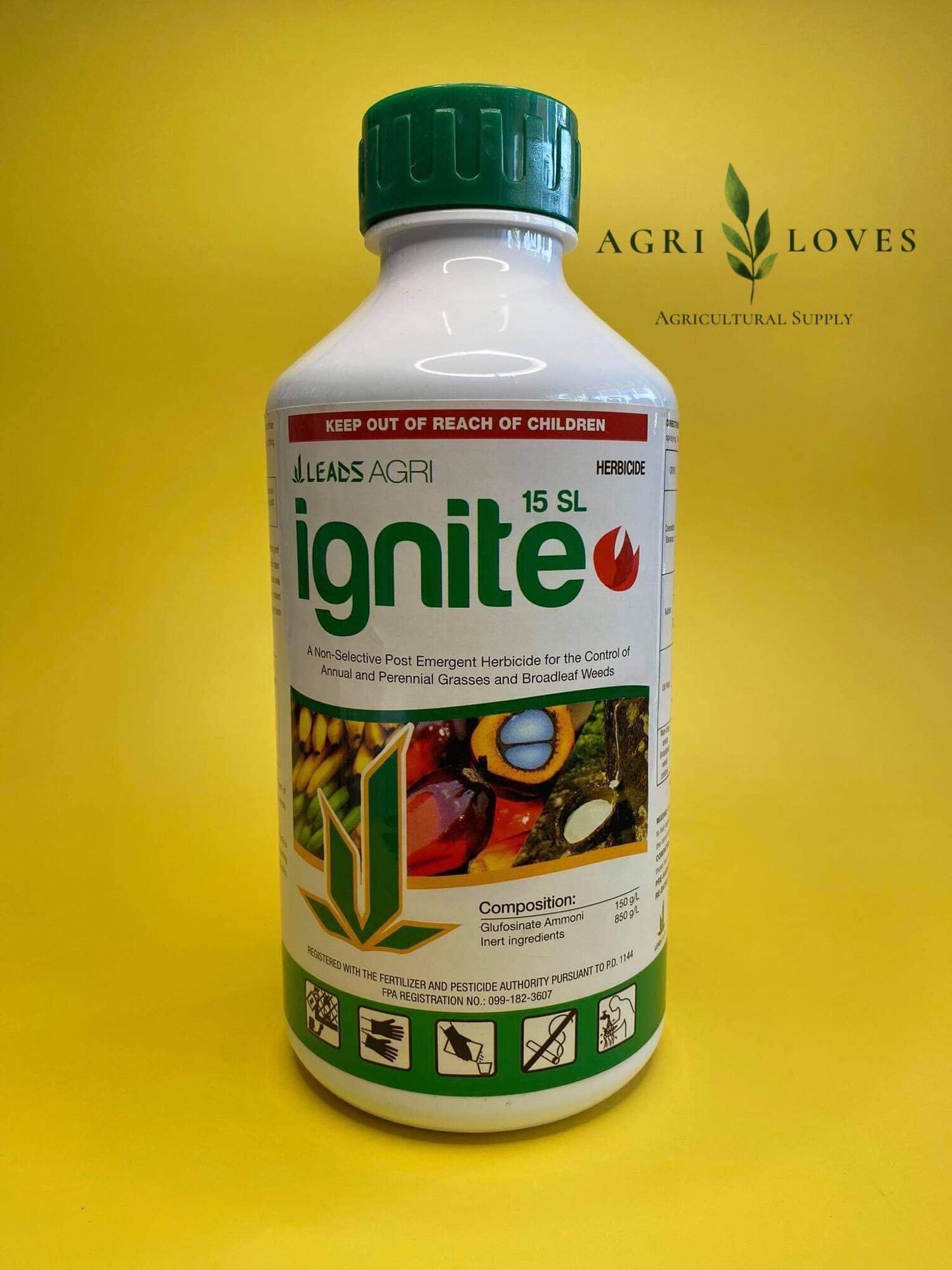 Ignite 15 SL Herbicide (1 Liter) Leads Agri Lazada PH