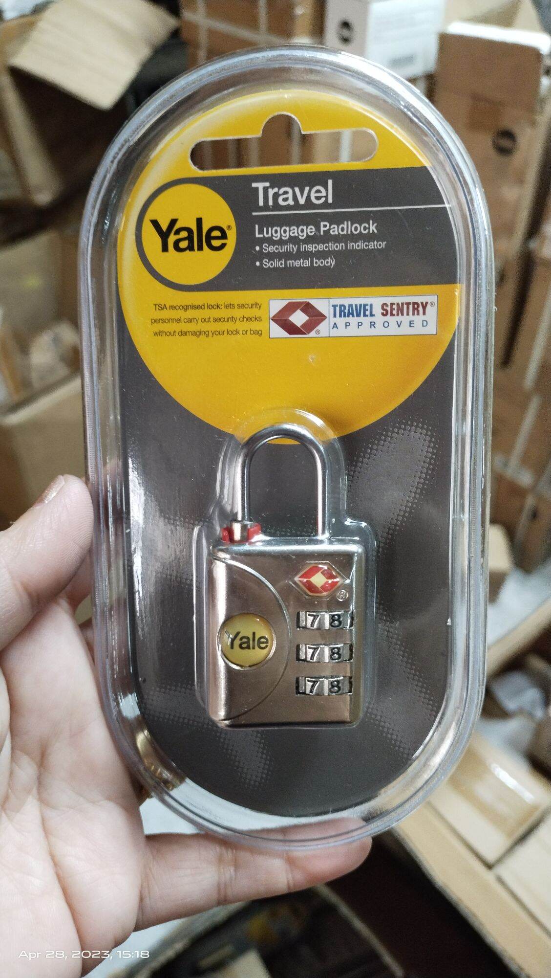 Yale cheap travel lock