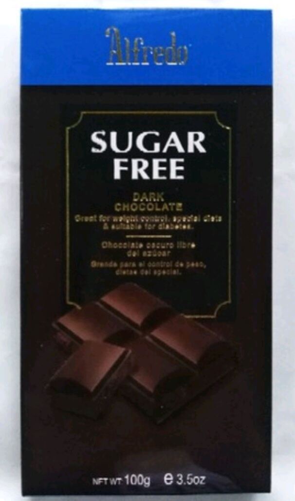 ALFREDO DARK CHOCOLATE SUGAR FREE 100G Lazada PH