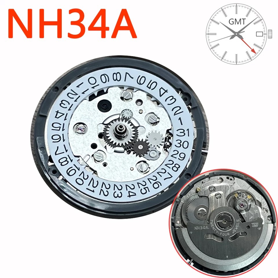 NH34 4R34 GMT Function Automatic Movement (Time Module) | Lazada PH