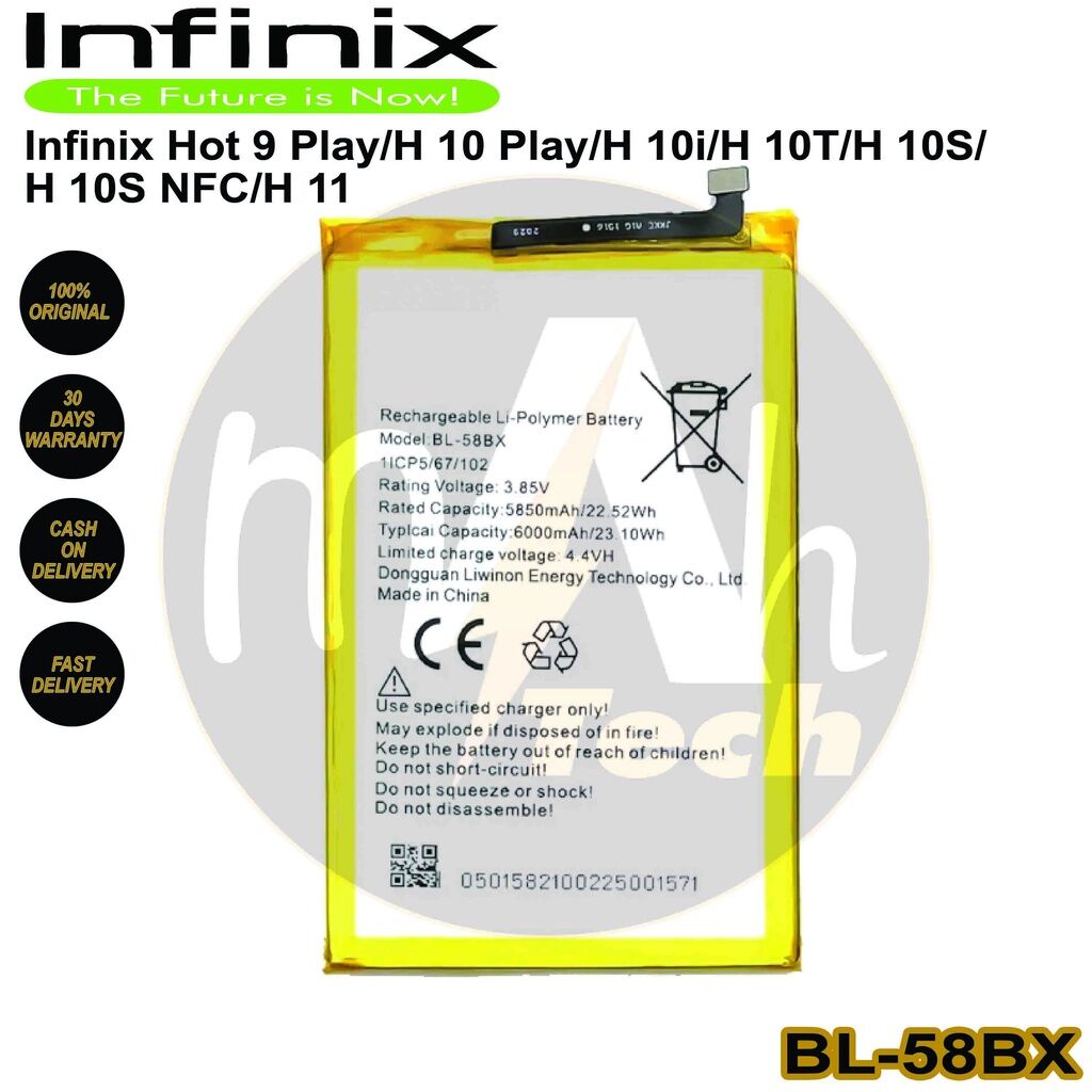 infinix x623 battery