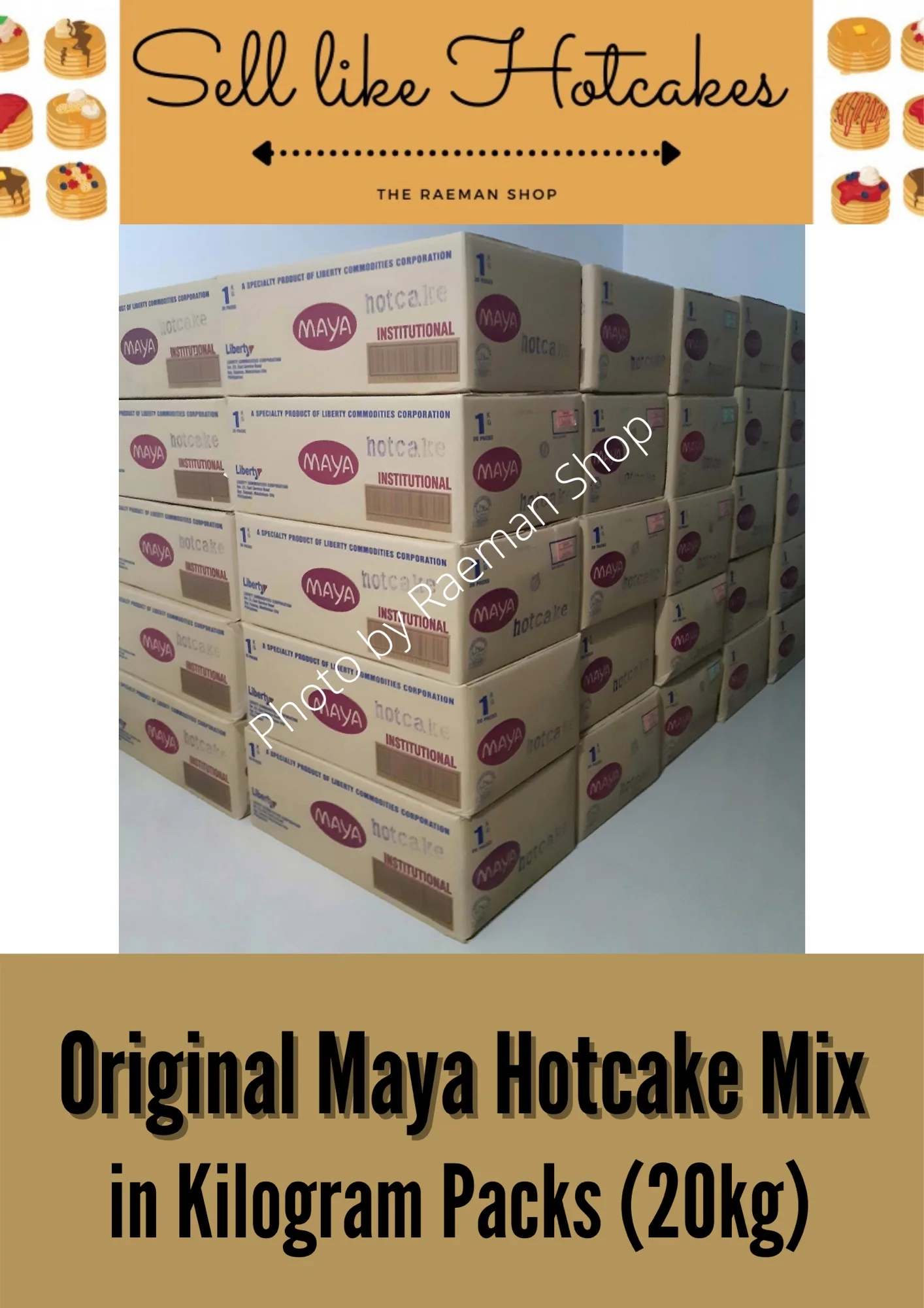 Maya Original Hotcake Mix - Fluffy N Tasty 20kg