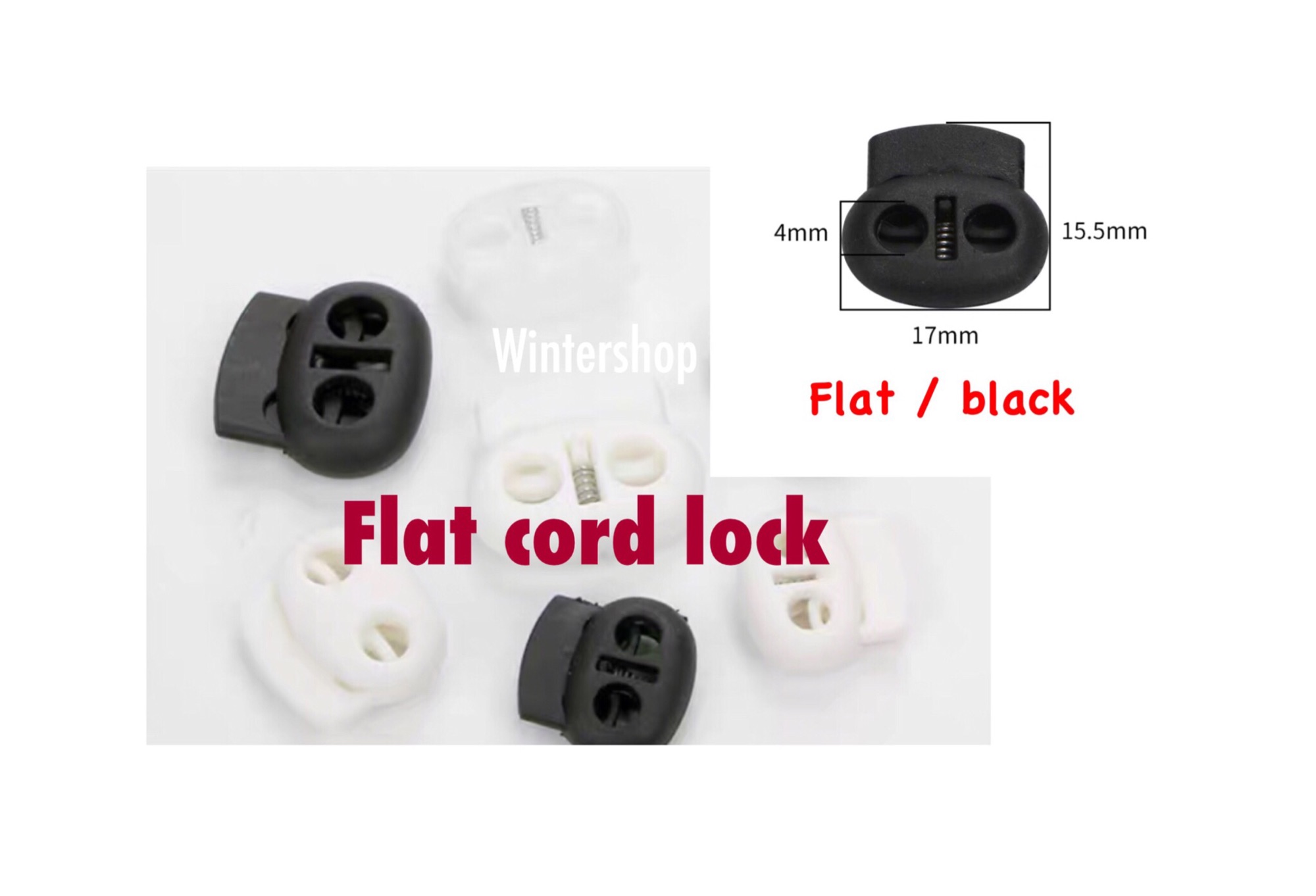 Flat Cord Lock