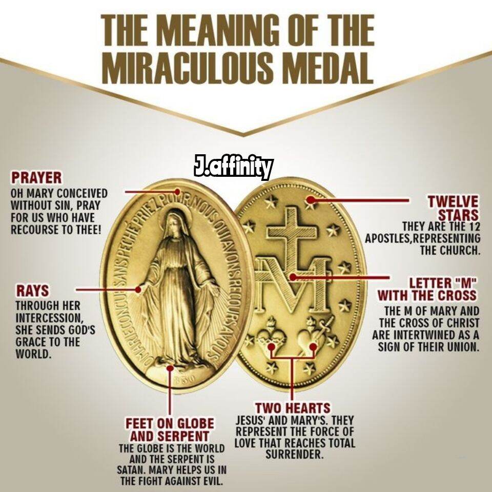 Miraculous Medal with Necklace