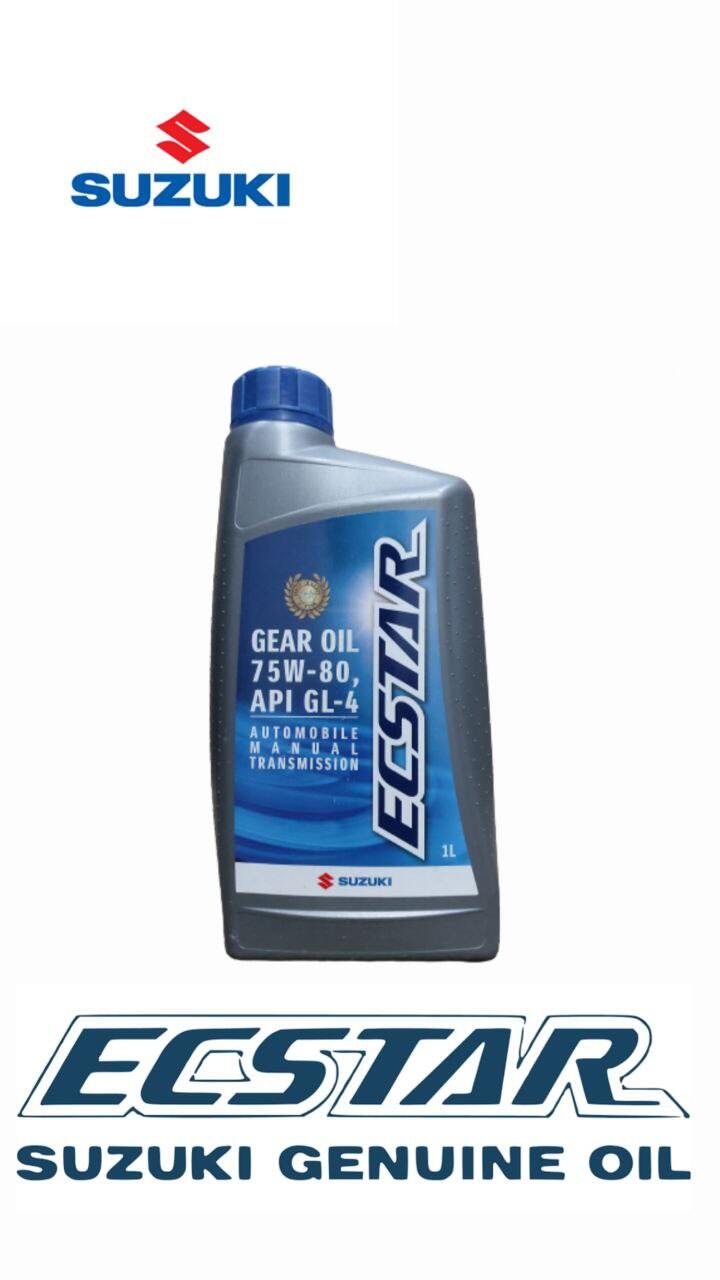 Suzuki Genuine Oil Ecstar Gear Oil Manual Transmission 75W-80 1L ...