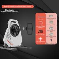 ThinkRider X2 MAX Smart Direct Drive Bike Trainer Indoor Cycling Training System for Road and Mountain Bikes Power Training Compatible with Apps Realistic Riding Experience Easy to Use