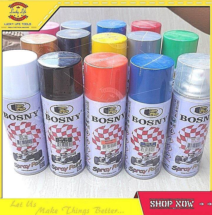 Bosny Acrylic spray paint Lazada PH