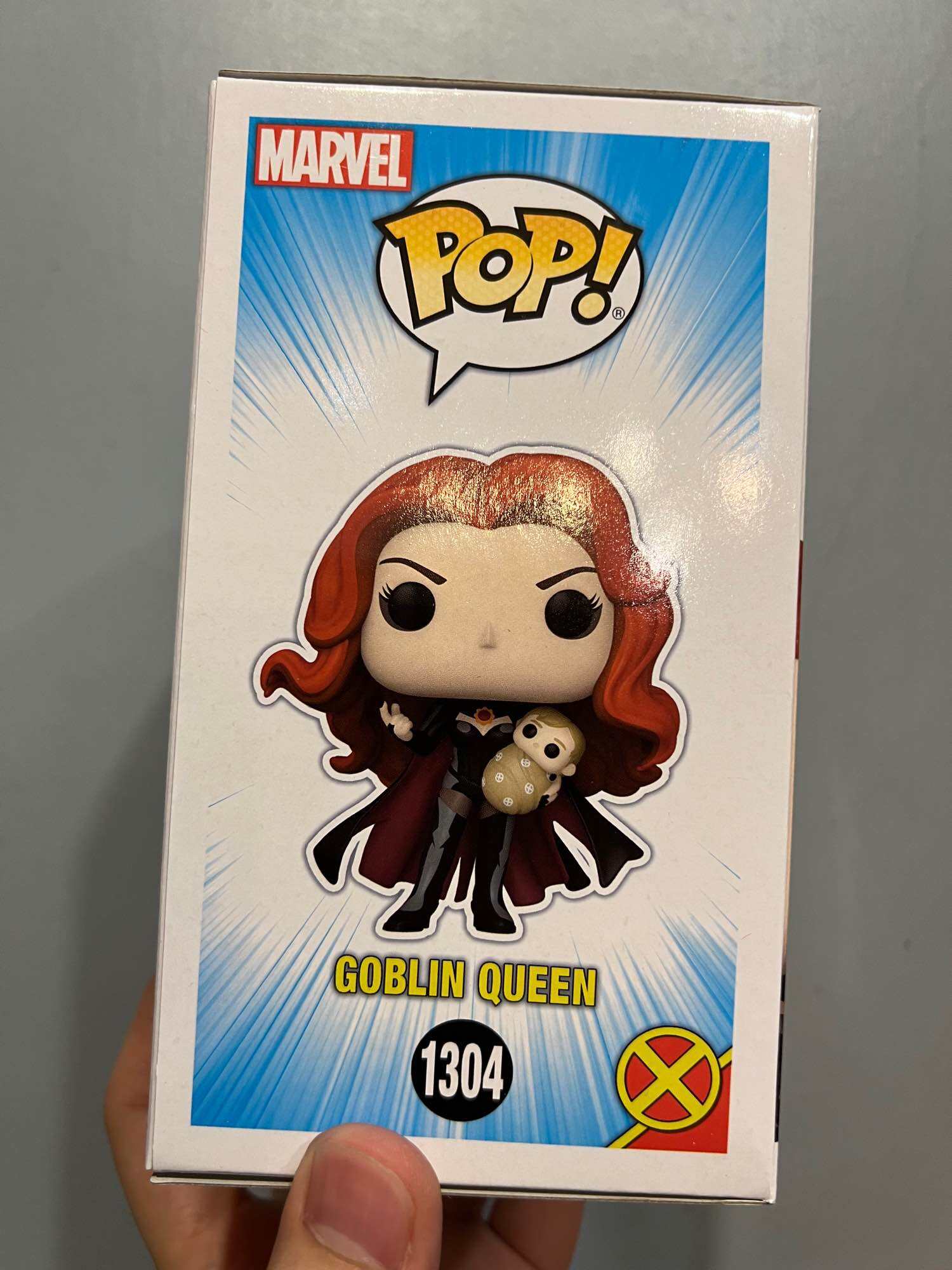 Funko Pop! Marvel X-Men Goblin Queen 1304 Exclusivo Original - Moça do Pop  - Funko Pop é aqui!