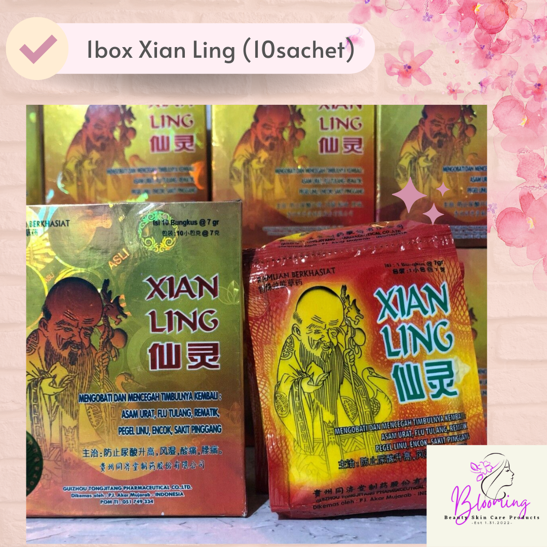 Original Xian Ling Herbal Tea sold per box Lazada PH