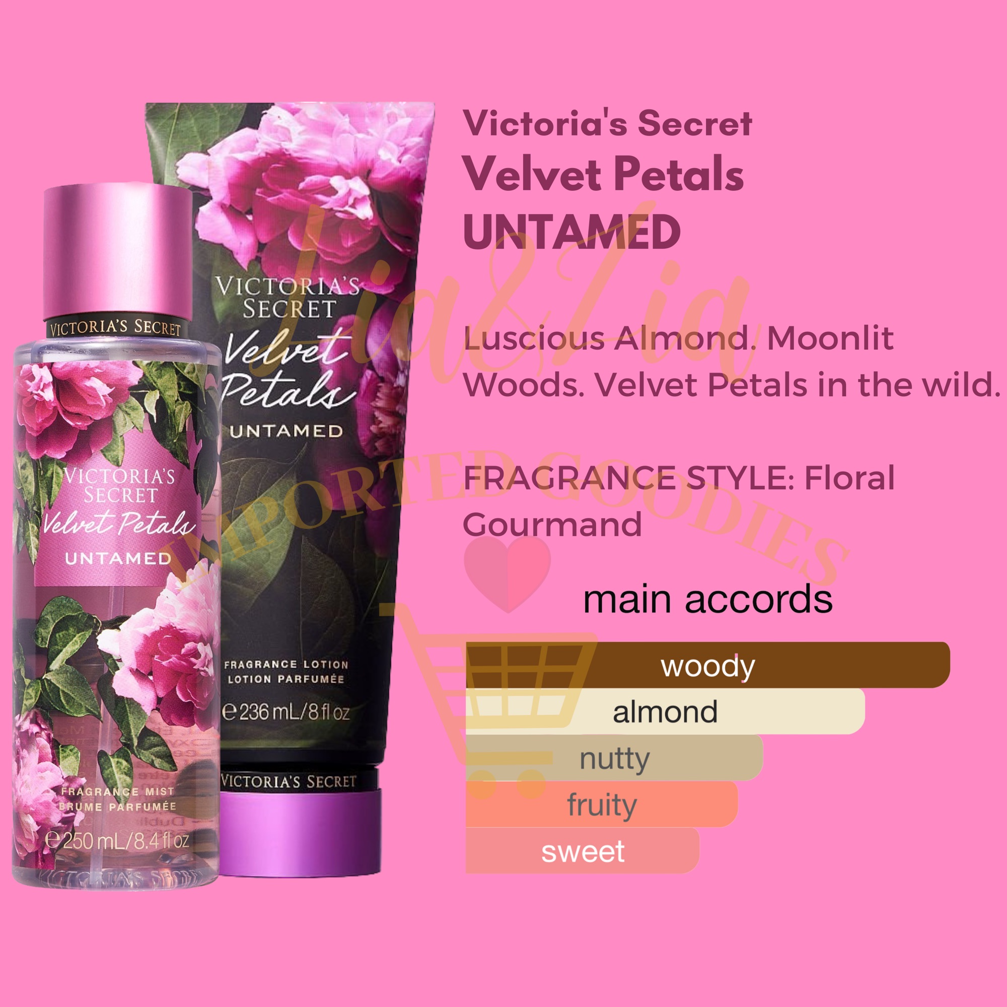 Victoria's Secret Velvet Petals Untamed Body Spray 8.4 fl oz