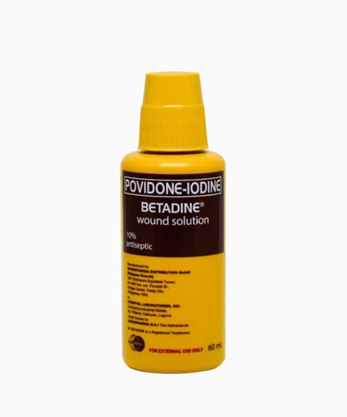 Betadine Povidone Iodine 10% Wound Solution 60mL