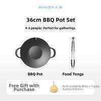 BUYDEEM | Non-Stick Outdoor & Home Use Grill Frying Pan