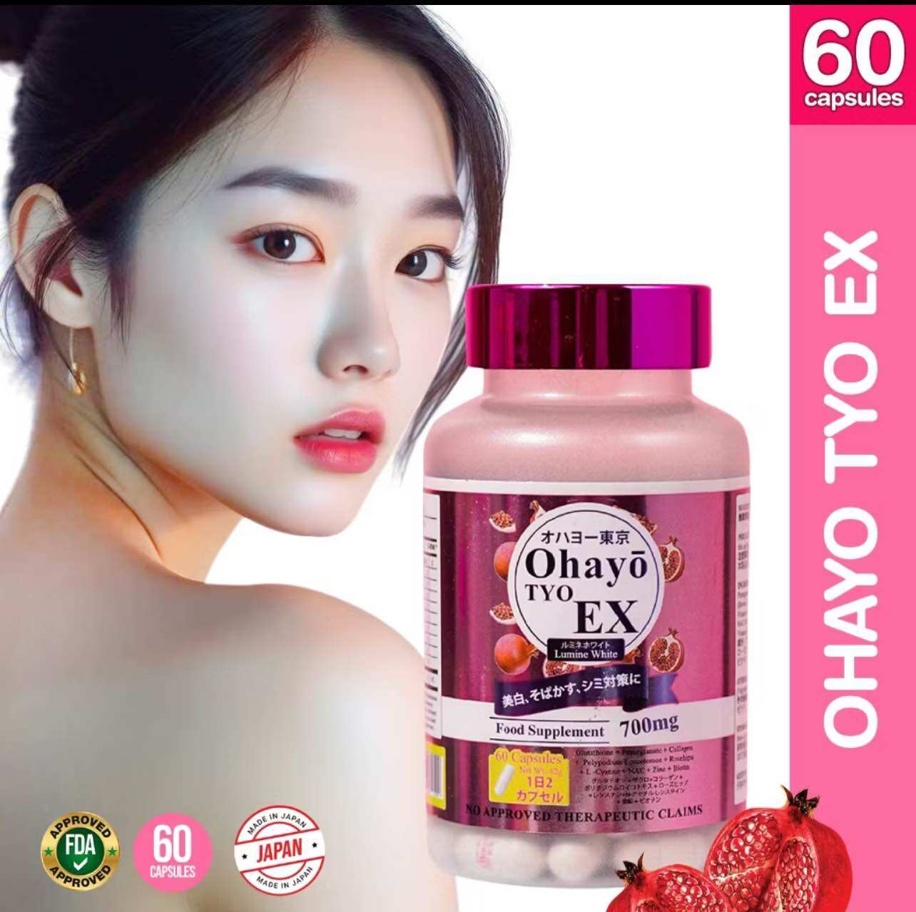 Shop Ohayo Tokyo Glutathione Official Store Online with Best Discounts and  Low Prices