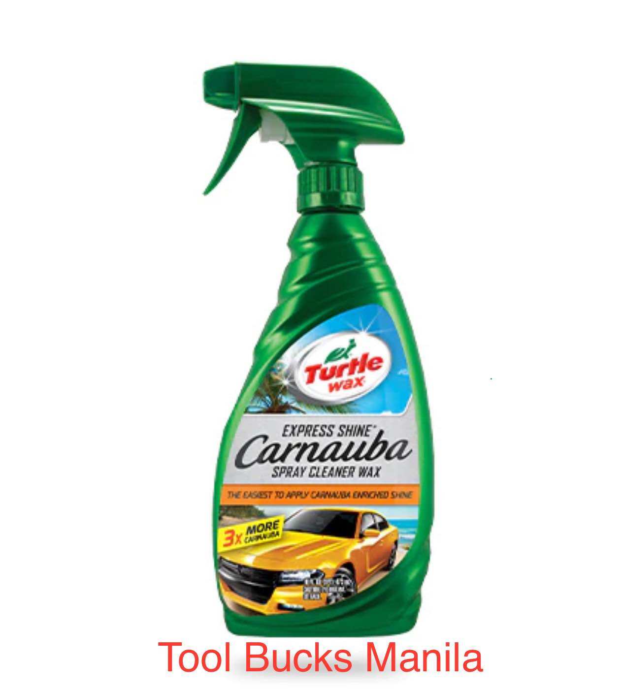 Turtle Wax Express Shine Carnauba Spray Cleaner Wax 500ml | Lazada PH