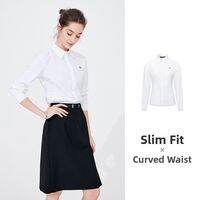 Navigare | Slim Fit Womens Light Blue Long Sleeve Shirt