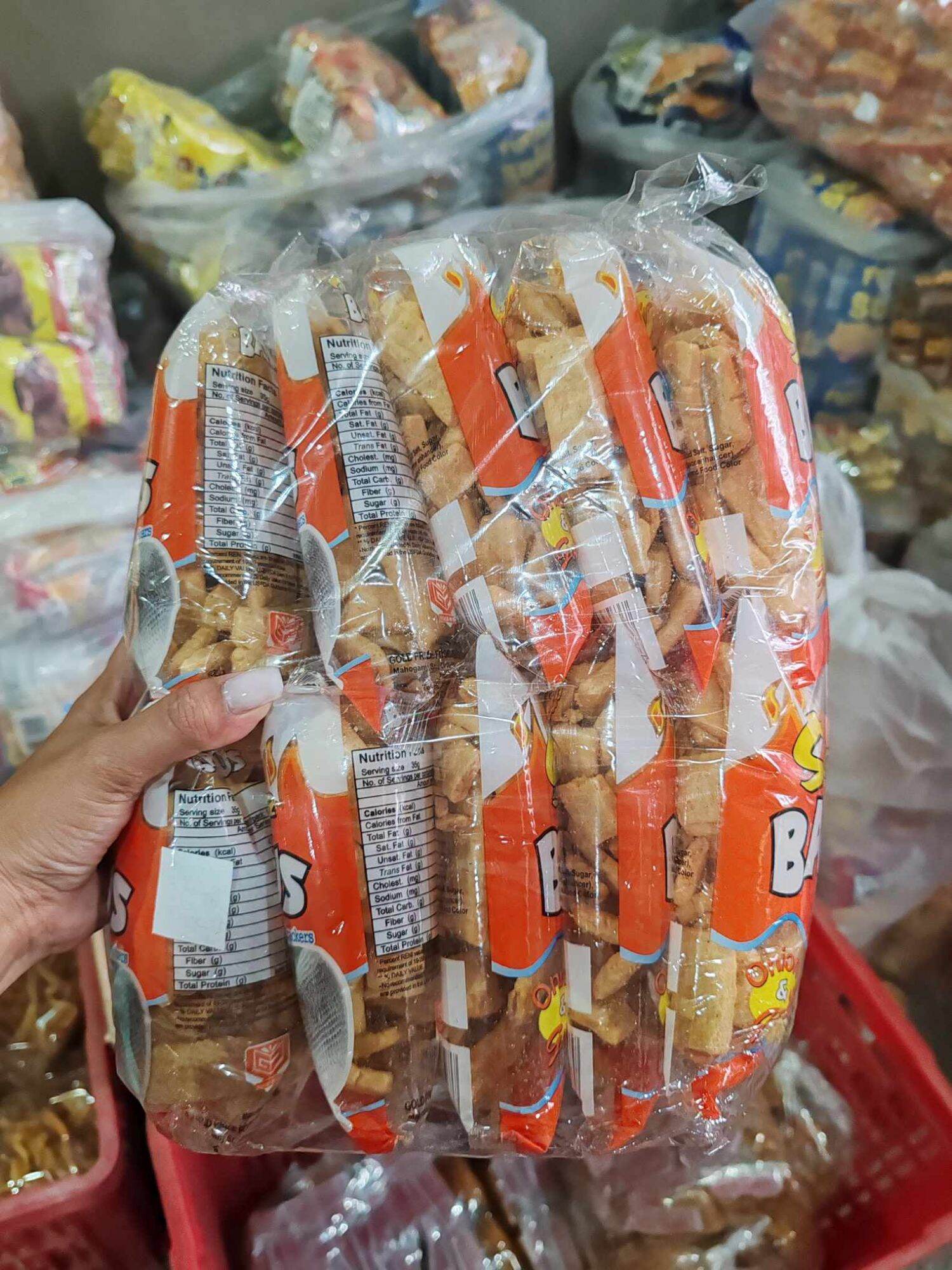 Sizzling Bangus Fish Crackers 10packs x 35g