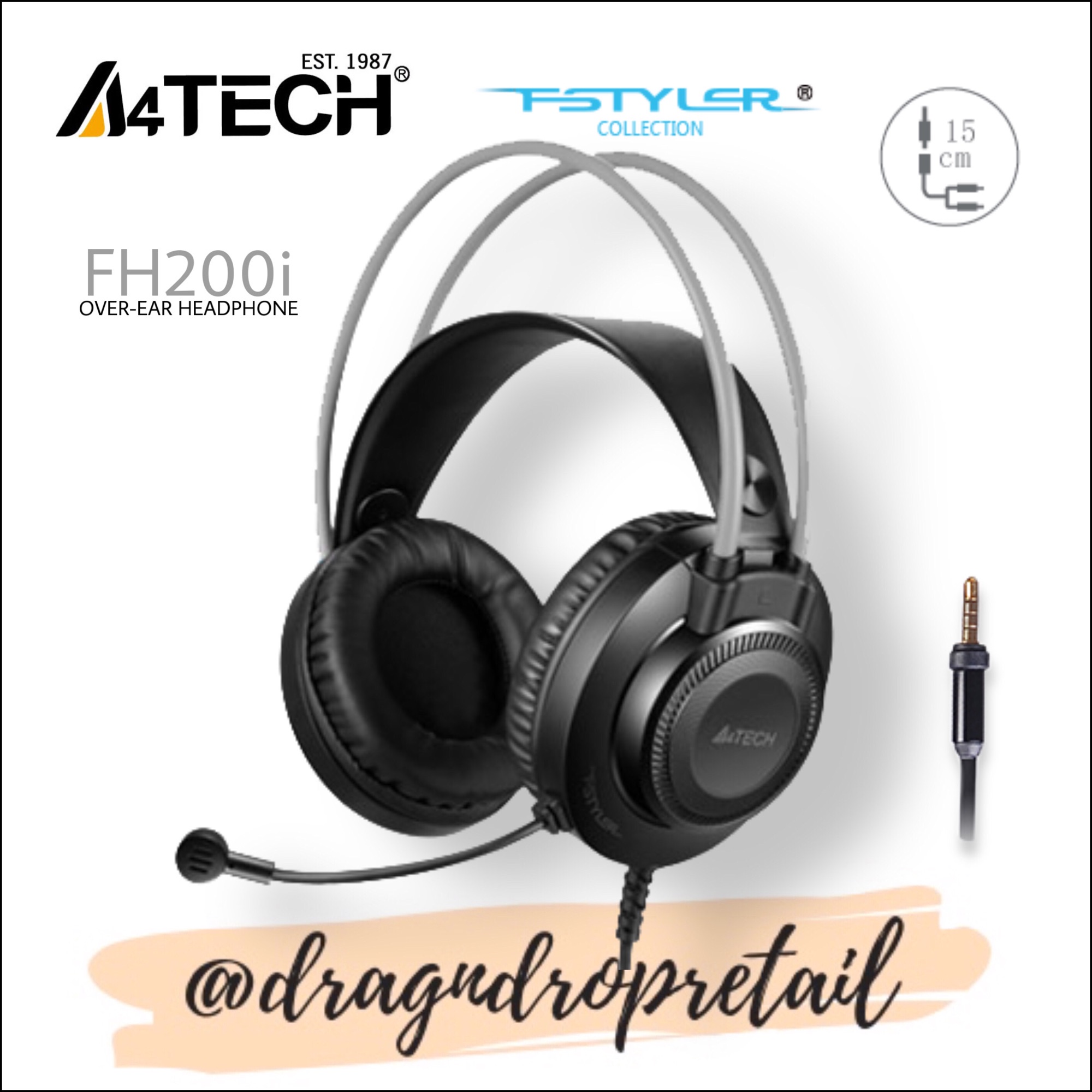 A4TECH FSTYLER FH200i Over-Ear Headset