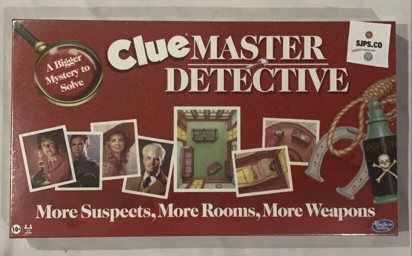 Clue Master Detective Boardgame (selead ) 