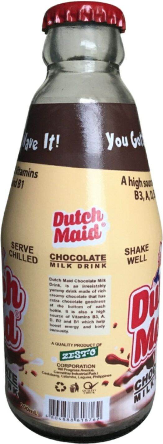 Dutch Maid Chocolate Milk Drink 240ml x6 Lazada PH