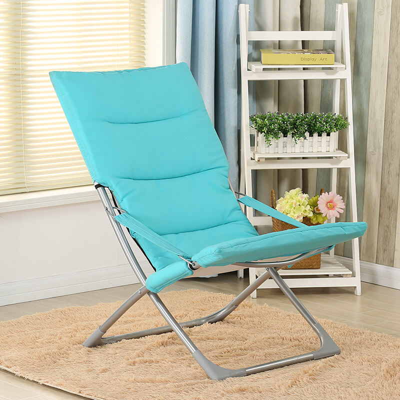 Indoor Folding Chair Office Nap Recliner Balcony Leisure Lazy Chair