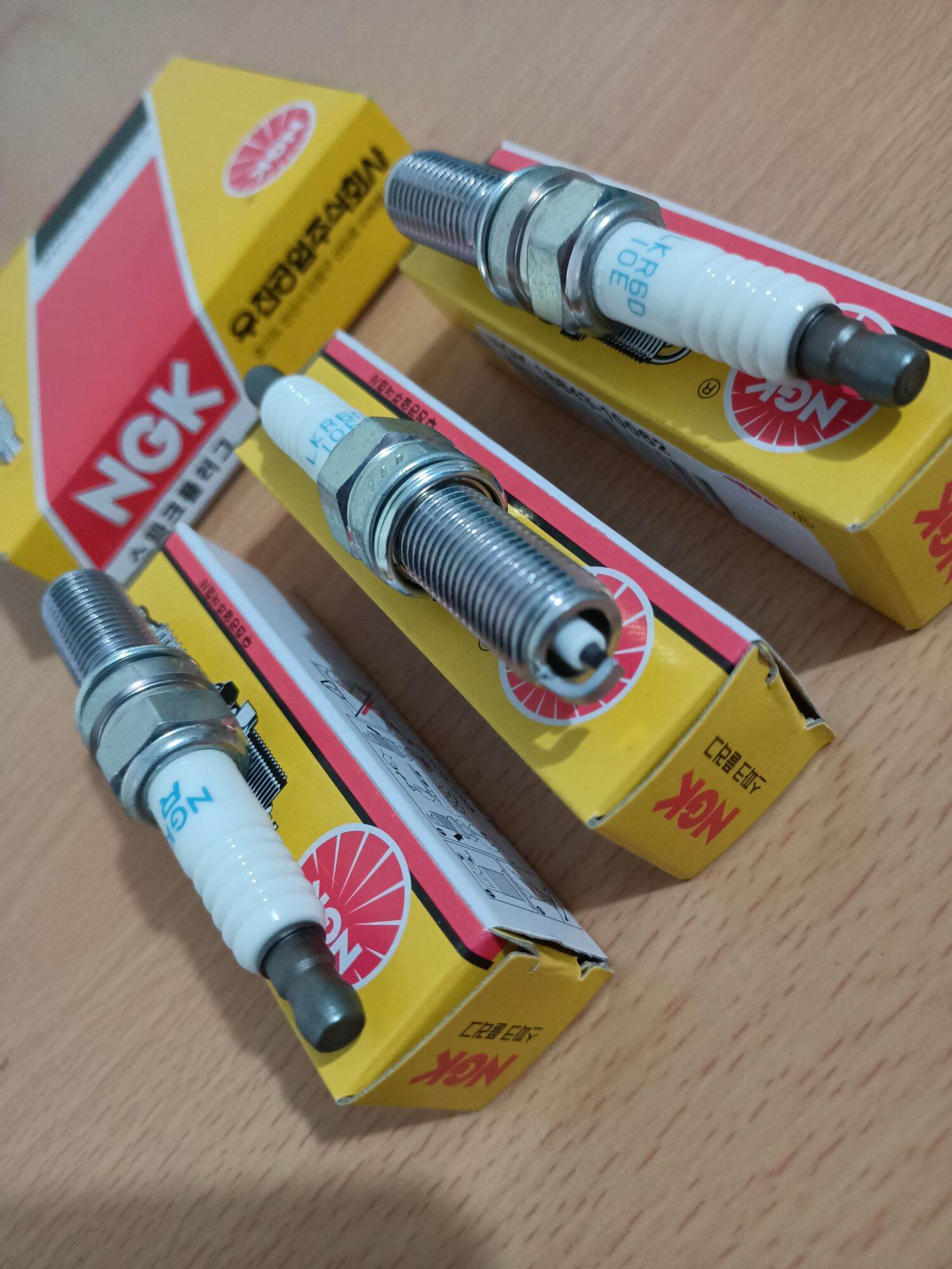 SPARK PLUG FOR HYUNDAI EON 1219 SET (LKR6D10E) Lazada PH