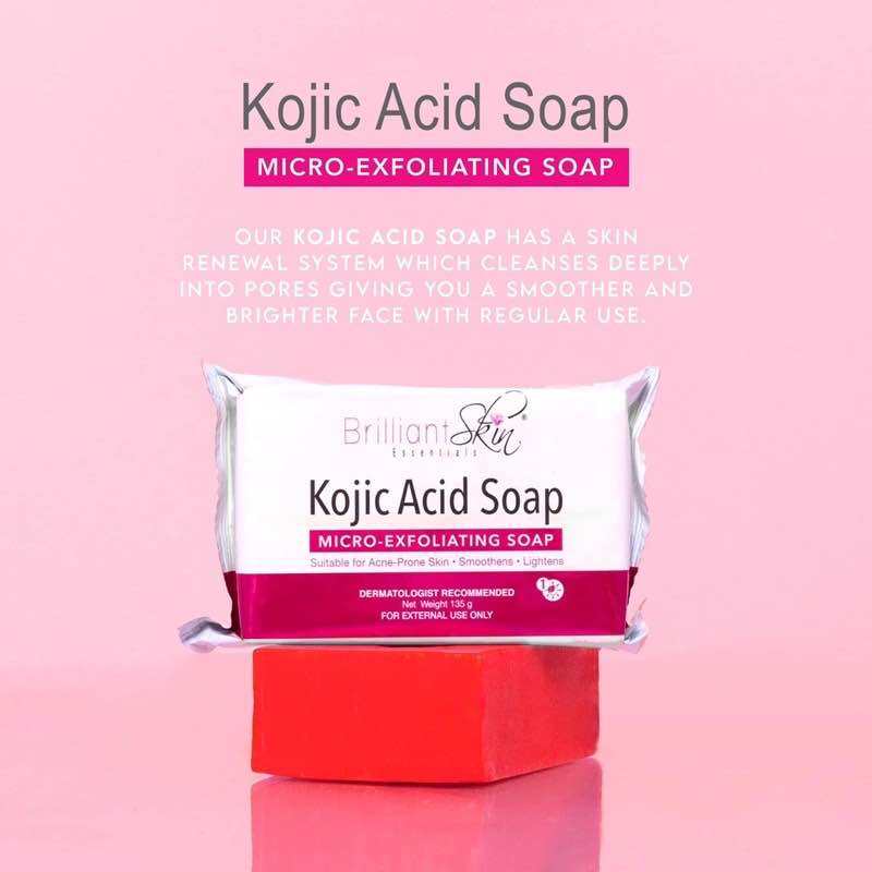 Brilliant Kojic Acid Soap Micro Exfoliating 135g