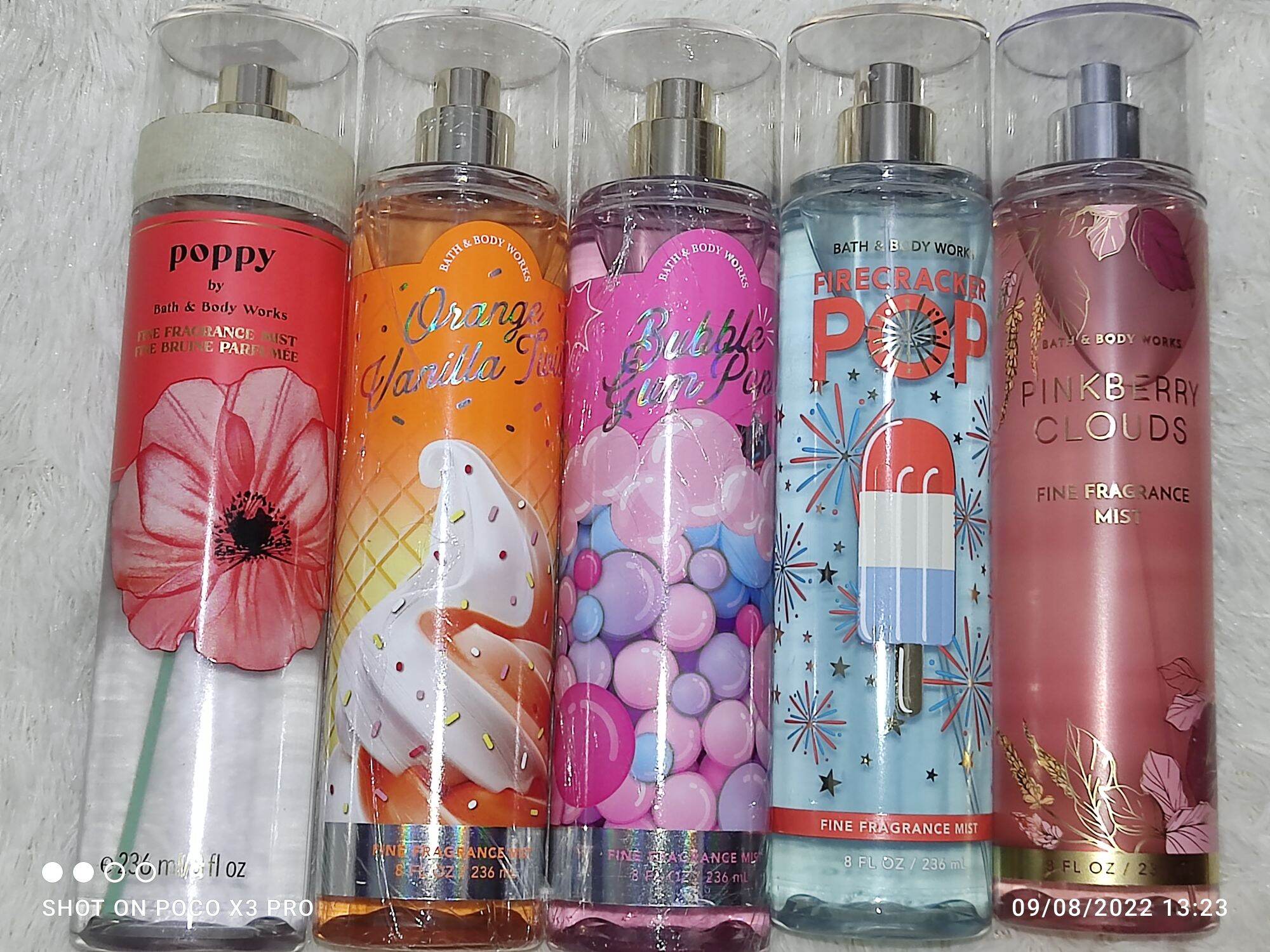 Bath and Body Works New Scents Poppy Bubble Gum Pop Orange Vanilla ...