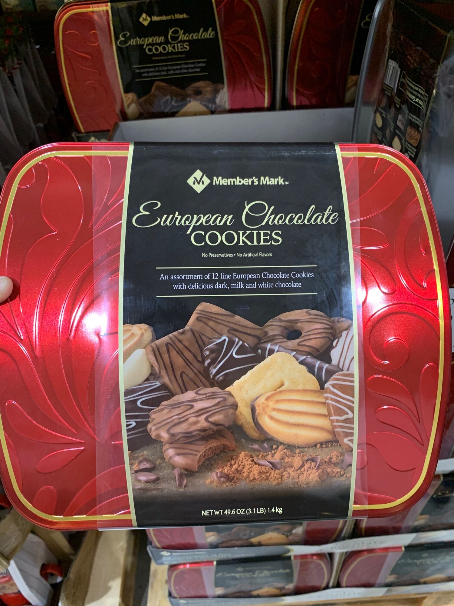 Members Mark European Chocolate Cookies 1.4kg Lazada PH
