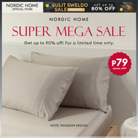 [SUPER MEGA SALE] Nordic Home Random 2PC Pillowcase/Fitted Sheet Only/Flat Sheet Only/Duvet Cover Only