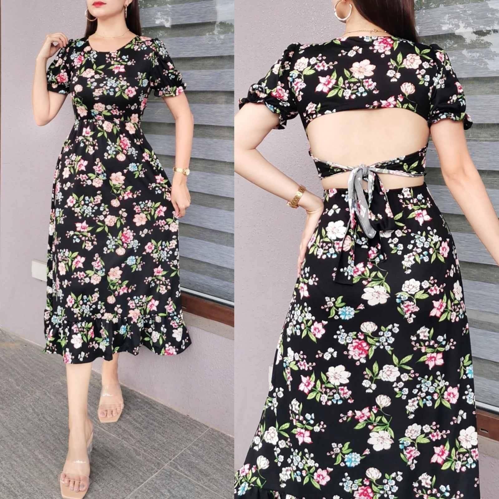 Patricia Backless Maxi Dress Summer 