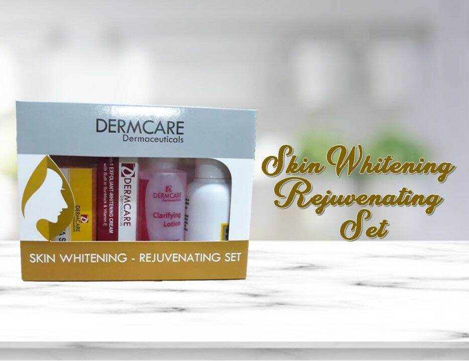 Authentic Dermcare Skin Whitening Rejuvenating Set 4in1 Lazada PH