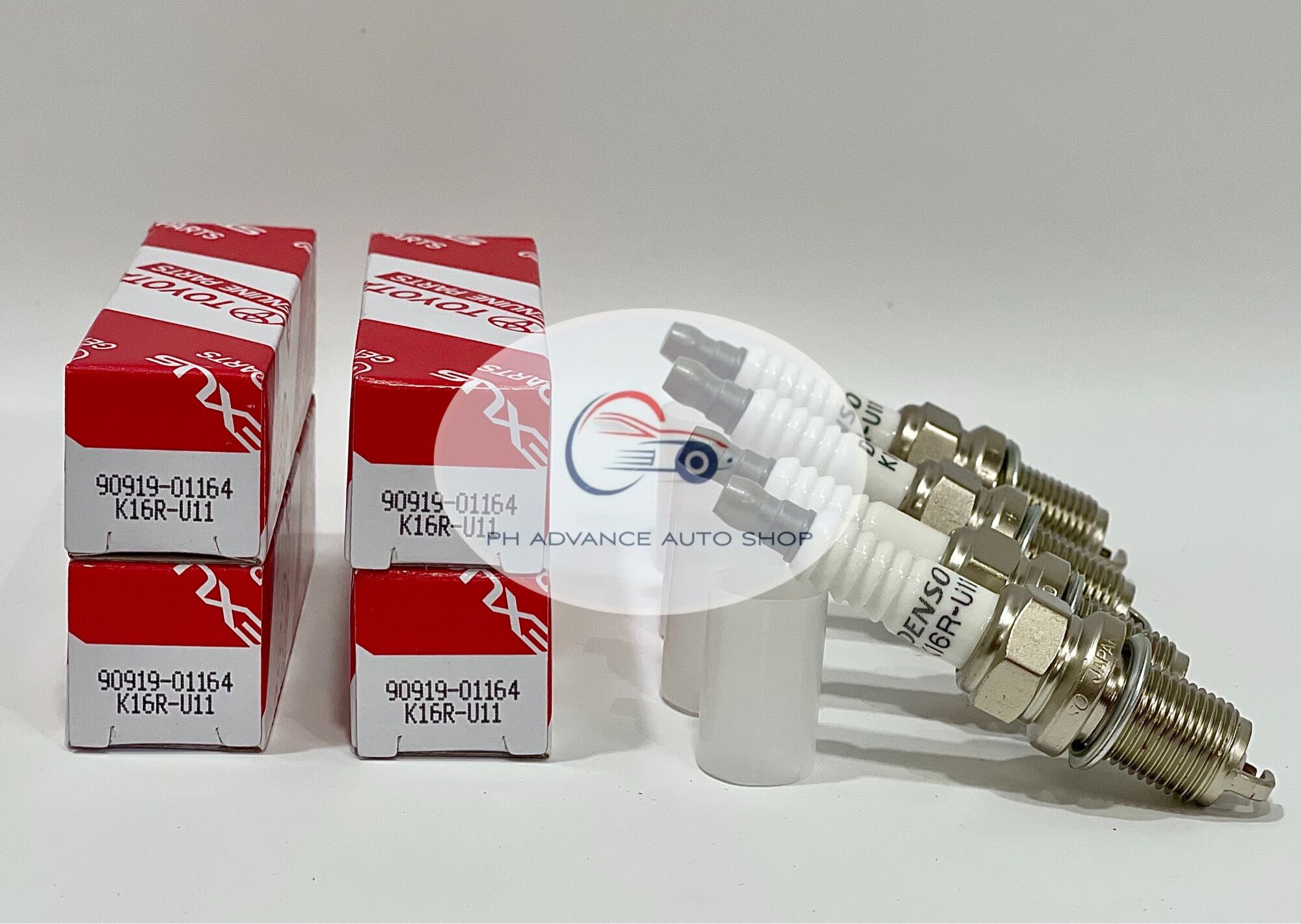 Spark Plug Toyota Vios / Corolla Altis  / Yaris 90919-01164 (4 PCS). 