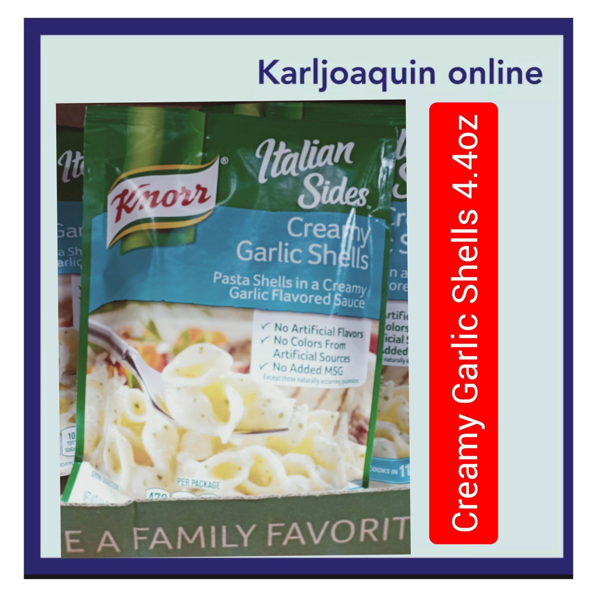 Knorr Creamy Garlic Shells 4.4 oz Lazada PH