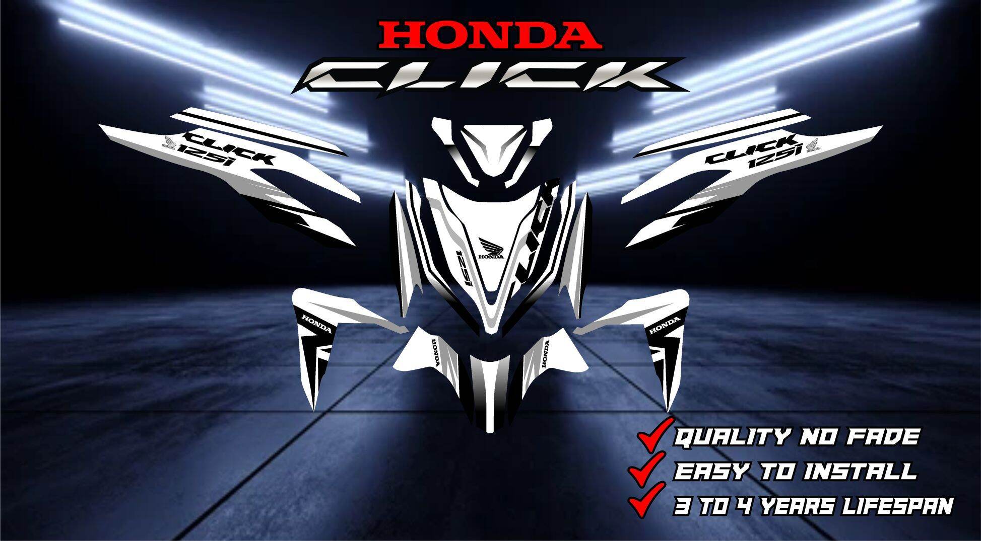 Honda Click V Decals Sticker Lazada Ph