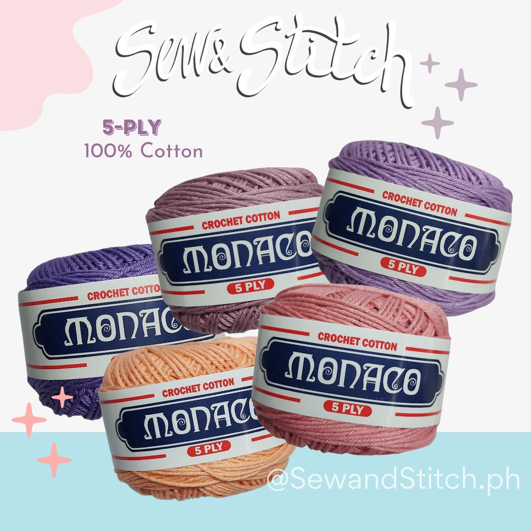 5ply Monaco Mercerized Cotton Yarn - SewandStitch