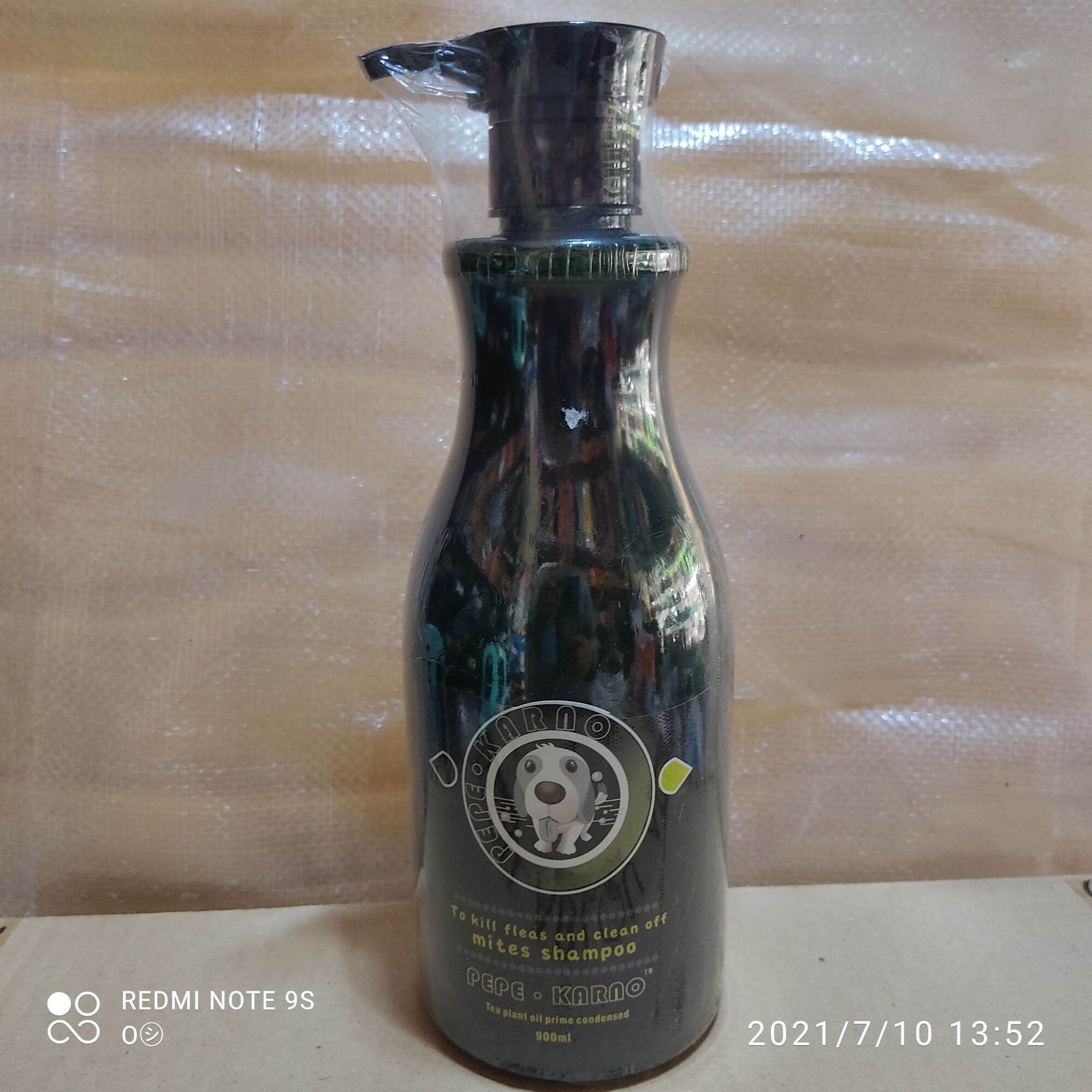 PEPE KARNO (900ml) dog shampoo..📌to kill fleas and clean off mites shampoo Lazada PH