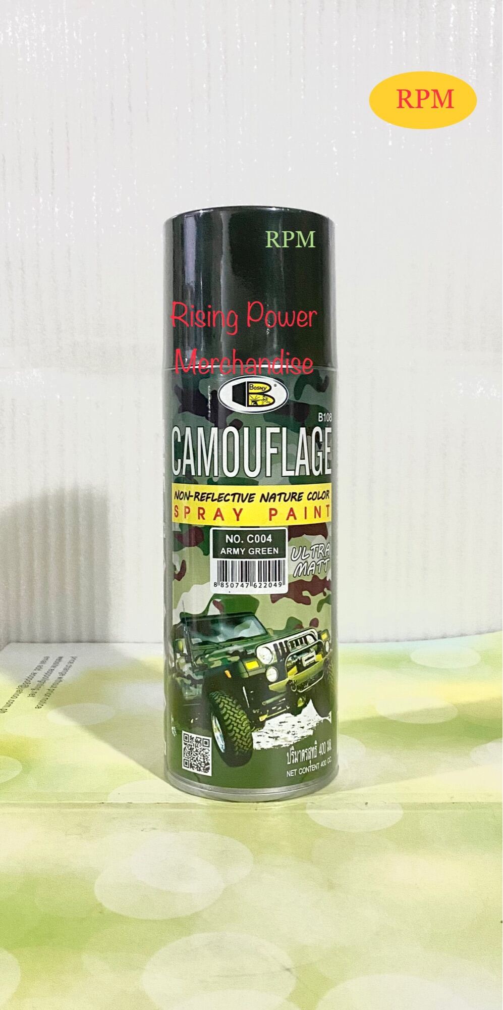 Bosny Camouflage Spray Paint Army Green No. C004 Lazada PH