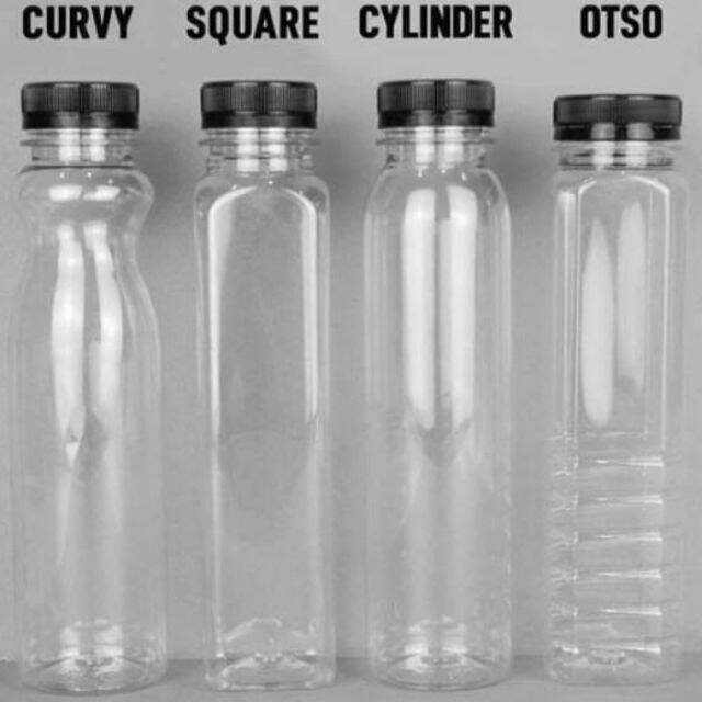 BUNDLE 10pcs Cold Fill SQUARE Plastic PET Bottles 500ml Lazada PH